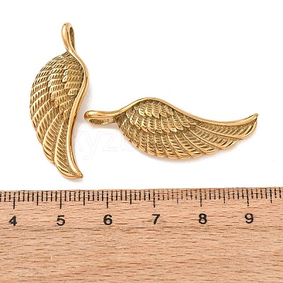 304 Stainless Steel Pendants SA-CBACA93-01G-1