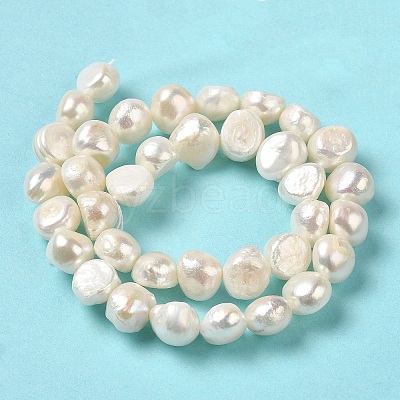 Natural Cultured Freshwater Pearl Beads Strands PEAR-E017-19-1