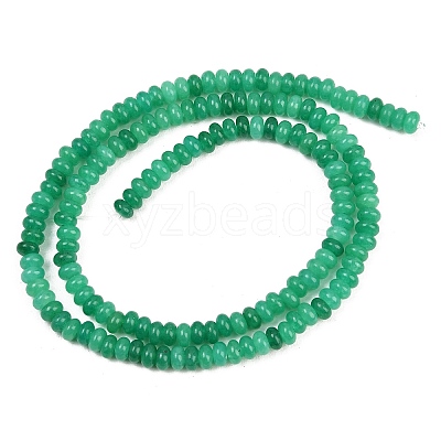 Natural White Jade Beads Strands G-L635-A02-4x2mm-06-1