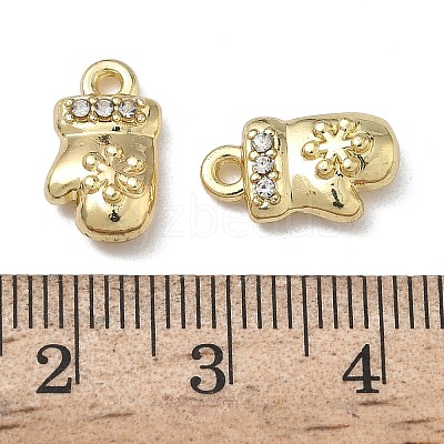 Christmas Alloy Crystal Rhinestone Pendants FIND-L026-01D-G-1