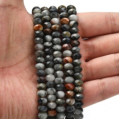 Natural Eagle Eye Stone Beads Strands G-Z111-A11-02-1