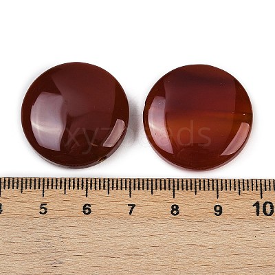 Natural Red Agate Beads G-S393-10-1