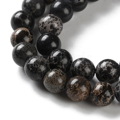 Dyed Natural Regalite/Imperial Jasper/Sea Sediment Jasper Beads Strands G-B124-C01-1
