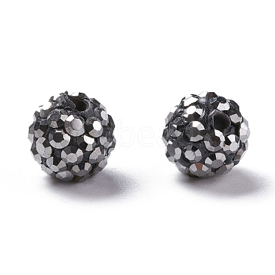 Pave Disco Ball Beads RB-A140-8mm-5-1