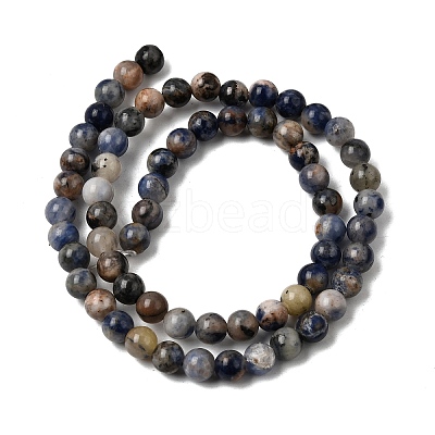 Natural Sodalite Beads Strands G-F591-13B-1