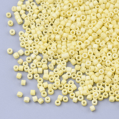 Baking Paint Cylinder Seed Beads SEED-Q036-02A-D17-1