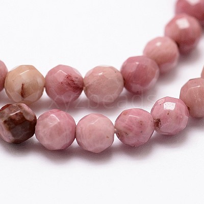 Natural Rhodonite Beads Strands G-G736-10-6mm-1