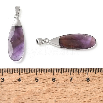 Natural Amethyst Pendants GG-CBA9F30-03P-01-1