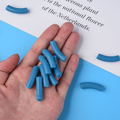 Opaque Acrylic Beads MACR-S372-002B-18-4530-1