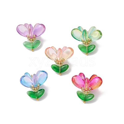 Glass Pendants PALLOY-MZ00657-1