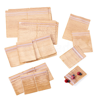 40Pcs 4 Styles PVC Resealable Bags OPP-TA0001-18A-1