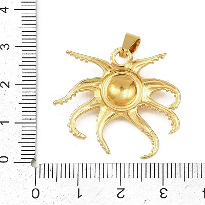 Ocean Theme 304 Stainless Steel Pendants STAS-K315-01A-G-1