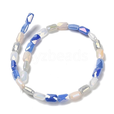 Electroplate Glass Beads Strands X-EGLA-P065-02A-05-1
