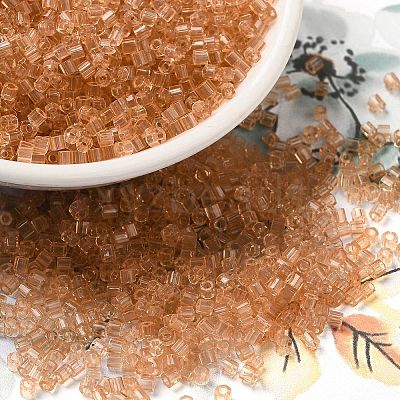 Transparent Glass Seed Beads SEED-S042-21B-05-1