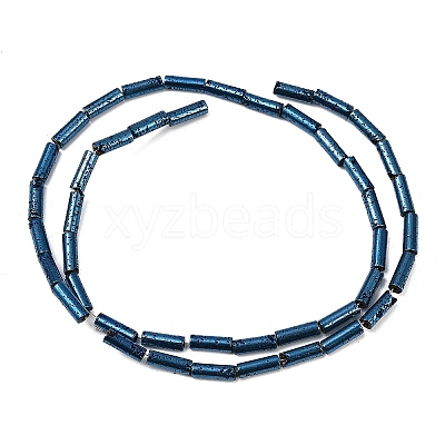 Electroplated Natural Lava Rock Beads Strands G-K388-03A-05-1