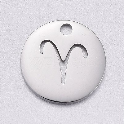 Non-Tarnish 304 Stainless Steel Charms LS-STAS-F246-01B-1