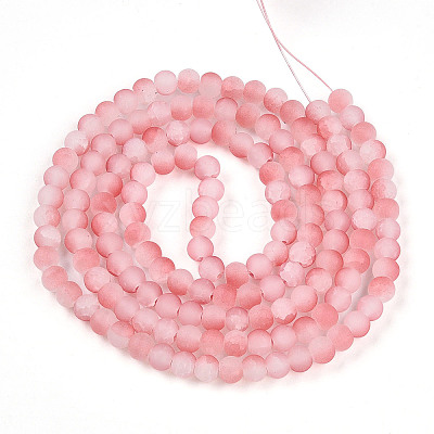 Crackle Glass Beads X1-GLAA-N009-6mm-03-1