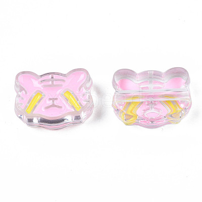 Transparent Acrylic Beads ACRC-T002-01C-1