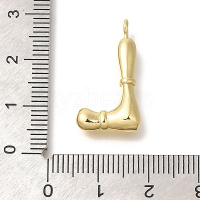 Rack Plating Brass Pendants KK-I722-08G-L-1