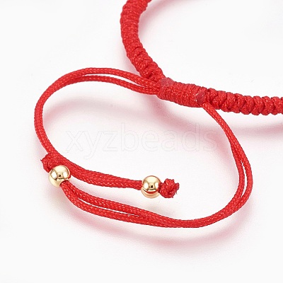 Nylon Cord Bracelet Making MAK-F024-M-G-1