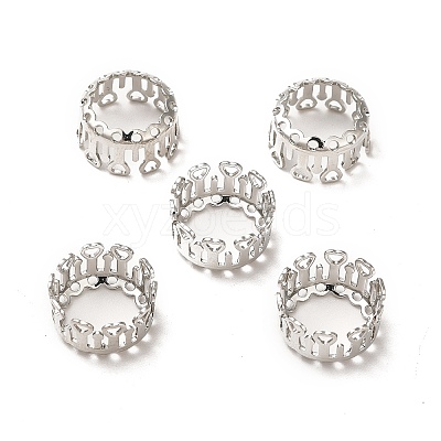 Brass Cabochon Settings KK-G443-01A-P-1
