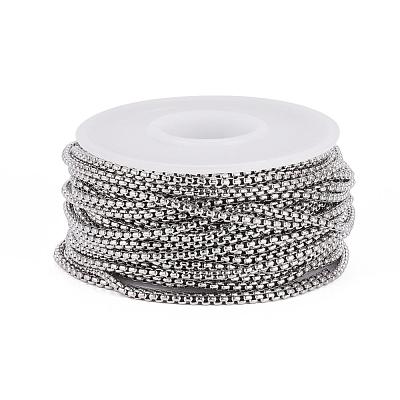 Tarnish Resistant 304 Stainless Steel Venetian Chains CHS-H007-02P-1