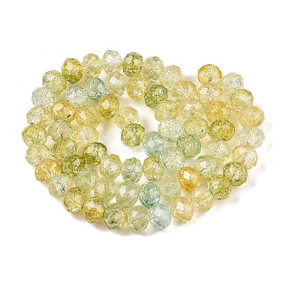Transparent Glass Beads Strands GLAA-T023-10mm-A12-1