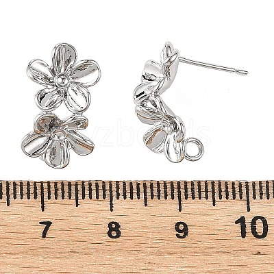 SHEGRACE Brass Stud Earring Findings XGRQ64787-871P-1