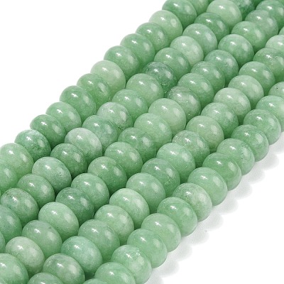 Dyed Natural White Jade Beads Strands G-G107-A21-01-1