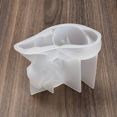 DIY Fox Candle Silicone Molds DIY-G113-08B-1