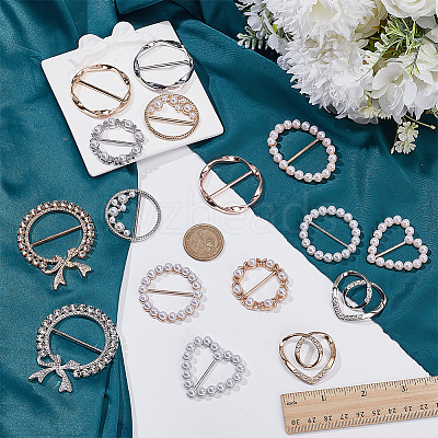 16Pcs Alloy Buckles AJEW-WH0007-72-1