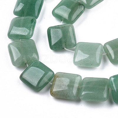 Natural Green Aventurine Beads Strands G-N326-140B-1