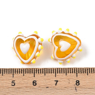 Handmade Lampwork Beads LAMP-D003-02M-1