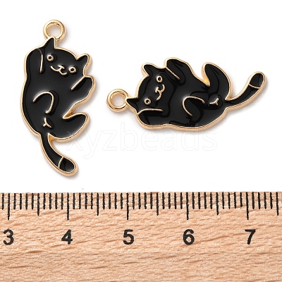 Alloy Enamel Pendants ENAM-Z022-02F-1