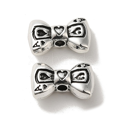 Tibetan Style Alloy Beads PALLOY-P302-01A-AS-1