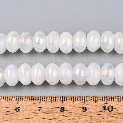 Electroplate Natural Quartz Crystal Beads Strands G-T144-37-1