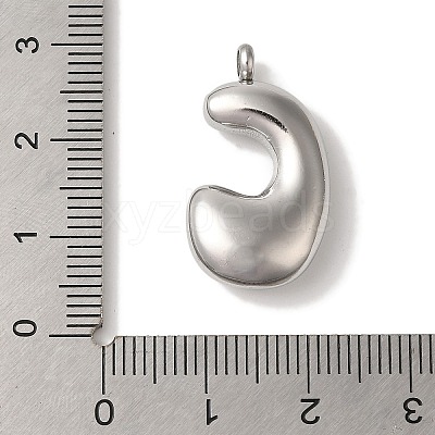 Non-Tarnish 304 Stainless Steel Pendants STAS-M017-08P-03-1