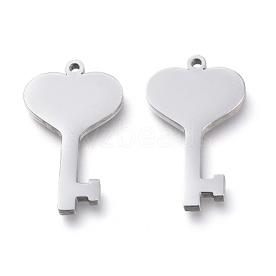 304 Stainless Steel Pendants STAS-WH0016-05-P01-1