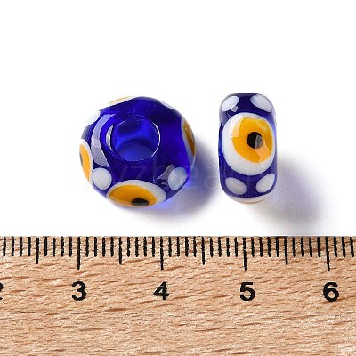 Handmade Lampwork European Beads LA-CBA0C61-01D-1