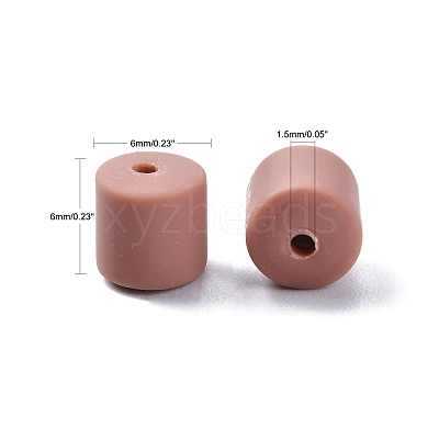 Polymer Clay Bead Strands CLAY-T001-C19-1
