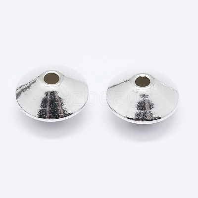 925 Sterling Silver Spacer Beads STER-K167-023B-S-1