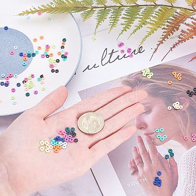 Handmade Polymer Clay Beads CLAY-PH0001-09-1