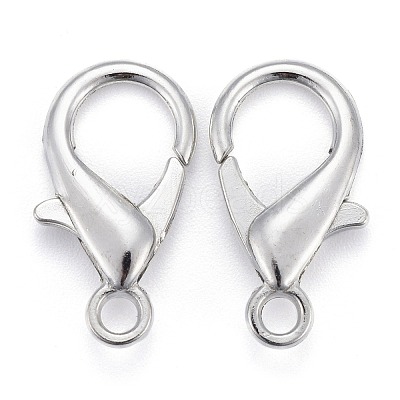 Zinc Alloy Lobster Claw Clasps E107-1