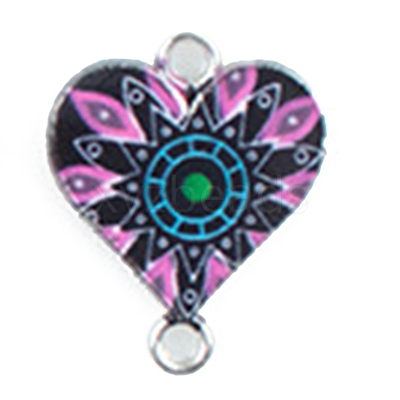 Alloy Enamel Connector Charms LS-ENAM-CJC0001-08P-G-1
