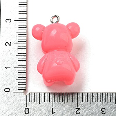 10Pcs Opaque Resin Pendants RESI-H160-01P-01-1