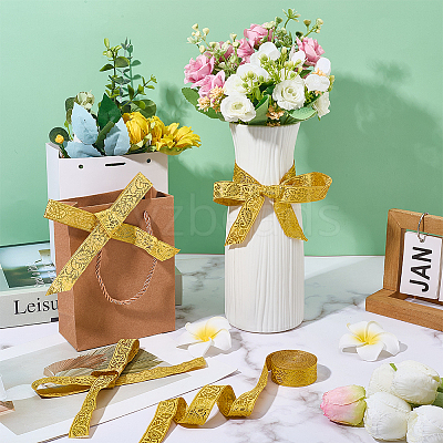 Ethnic Style Polyester Ribbons OCOR-WH0082-545N-1