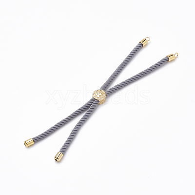 Nylon Twisted Cord Bracelet Making MAK-T003-10G-1