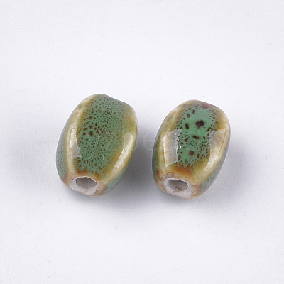 Handmade Porcelain Beads PORC-S498-07Q-1