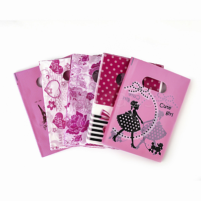 Printed Plastic Bags PE-T003-20x25cm-04-1