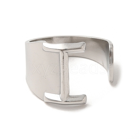 Non-Tarnish 201 Stainless Steel Finger Rings RJEW-H223-04P-I-1